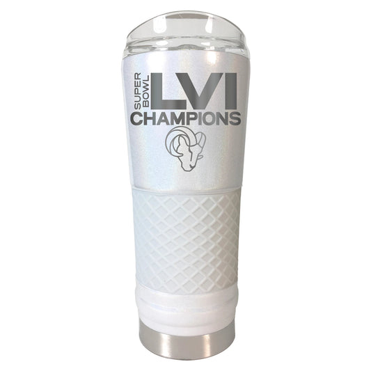 LOS ANGELES RAMS SUPER BOWL LVI CHAMPS 24 OZ OPAL DRAFT TUMBLER
