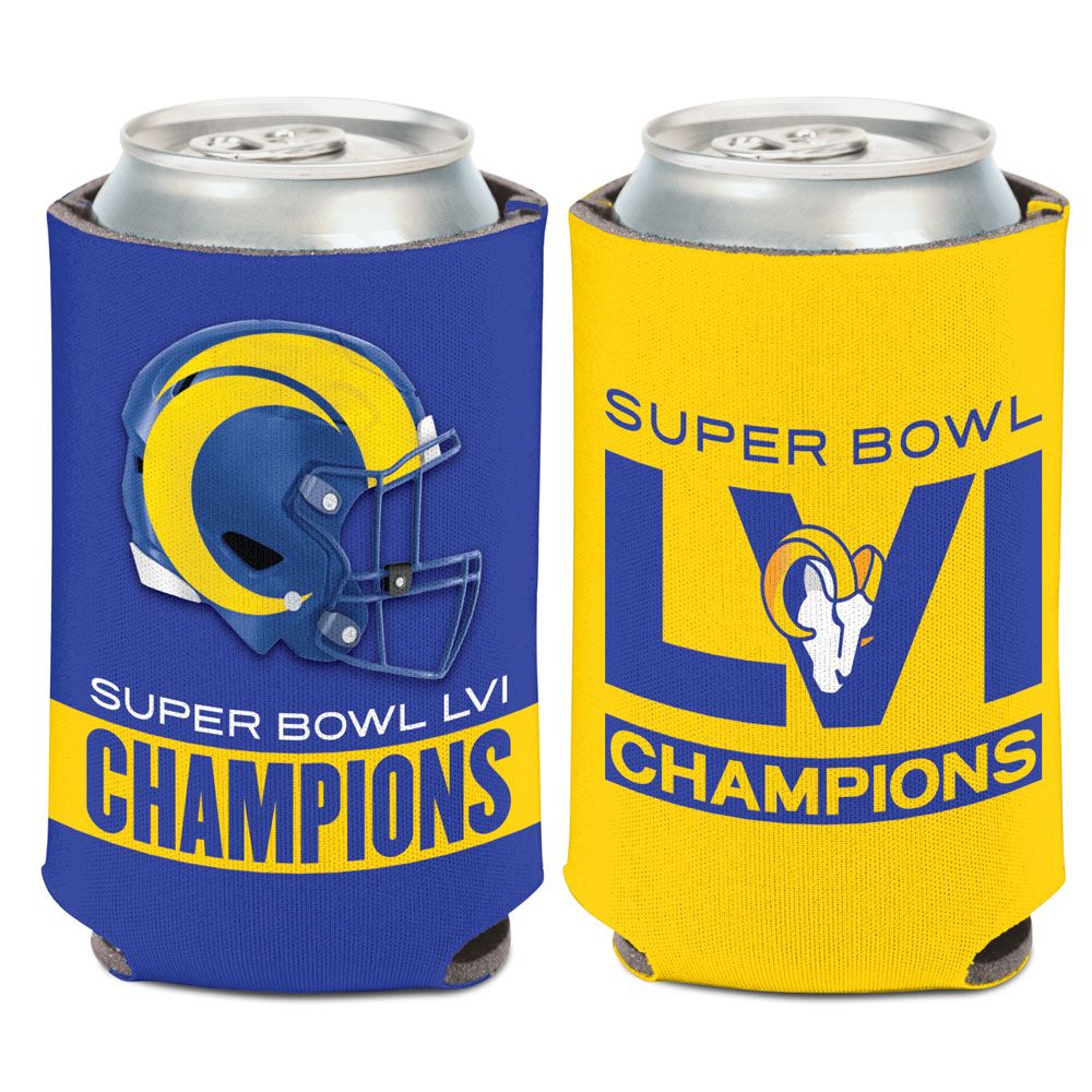LOS ANGELES RAMS SUPER BOWL LVI CHAMPS 2T CAN HOLDER