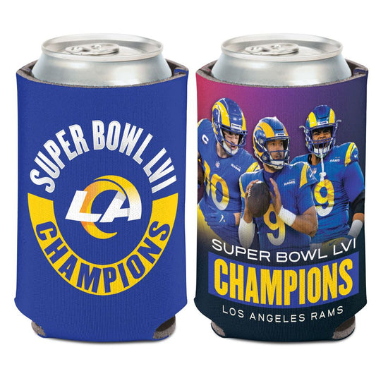 LOS ANGELES RAMS SUPER BOWL LVI CHAMPS CAN HOLDER