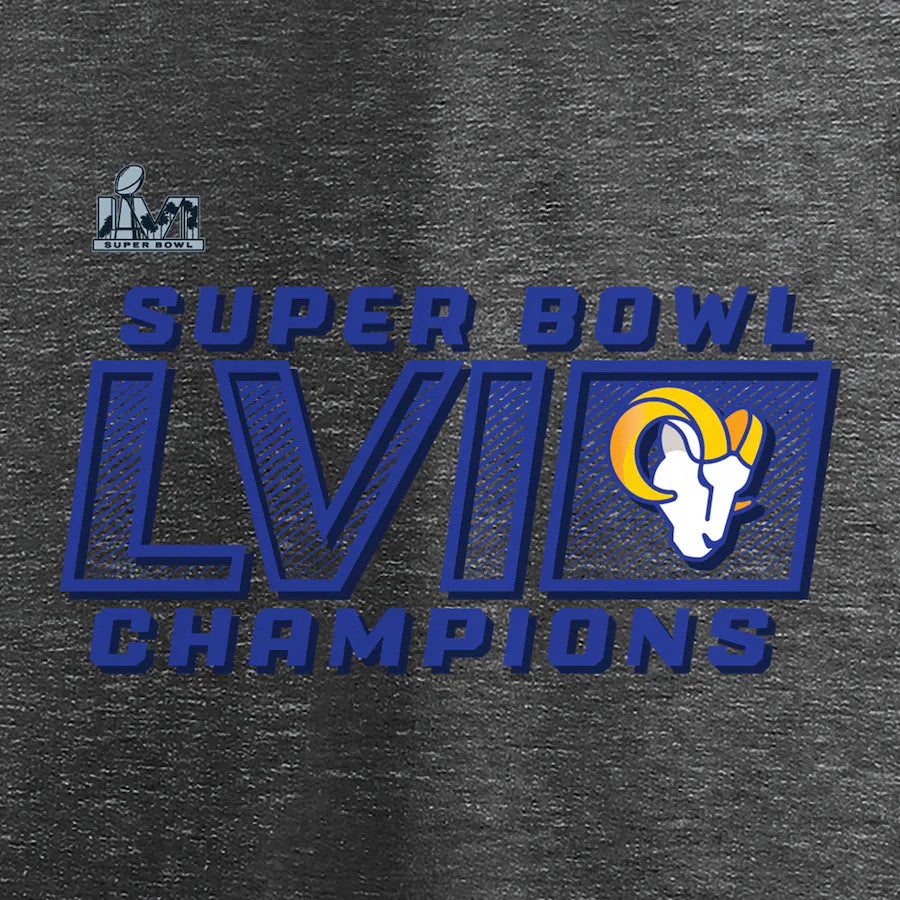 CAMISETA MUJER FUMBLE DE LOS ÁNGELES RAMS SUPER BOWL LVI CHAMPS