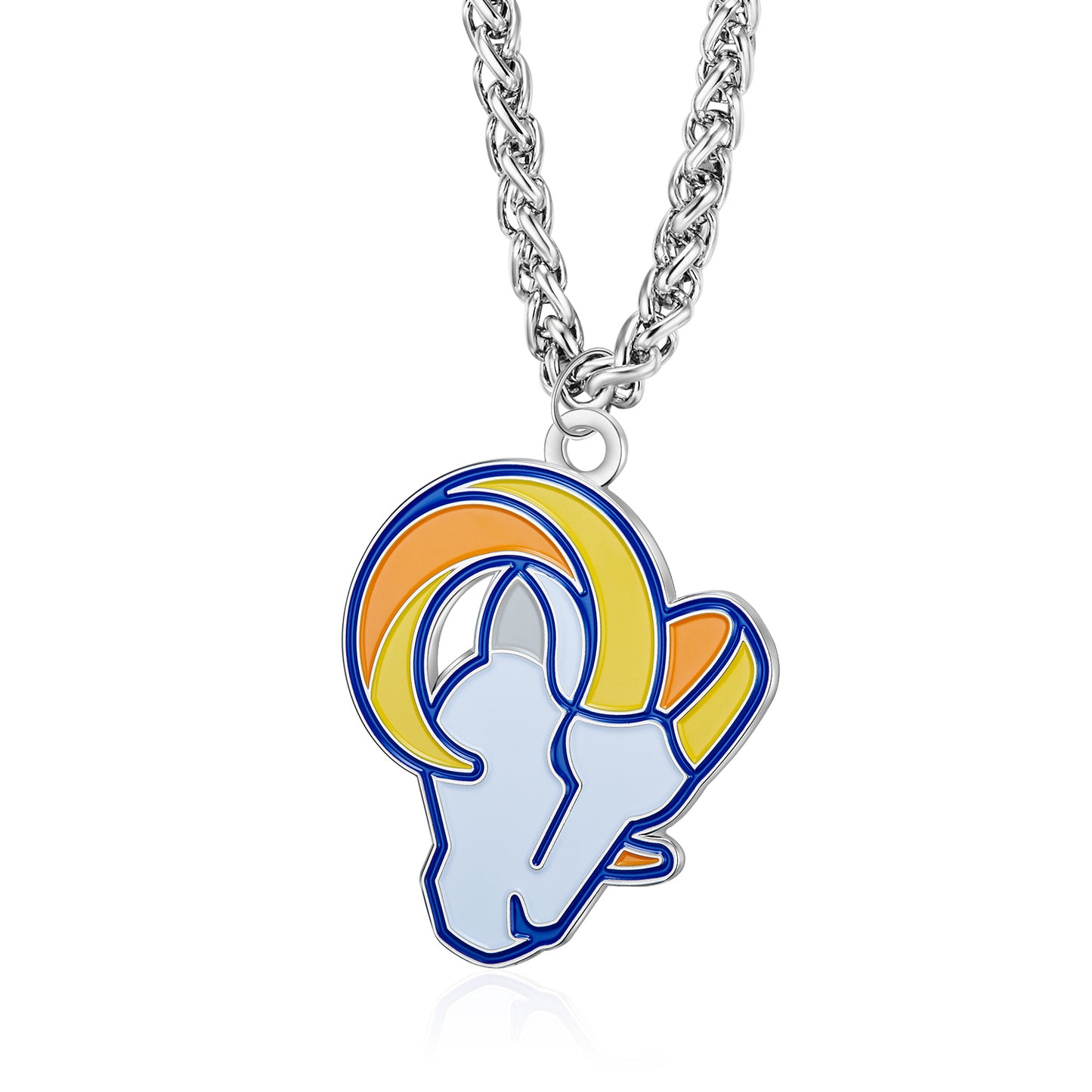 COLLAR CON LOGOTIPO DEL EQUIPO RAMS DE LOS ÁNGELES