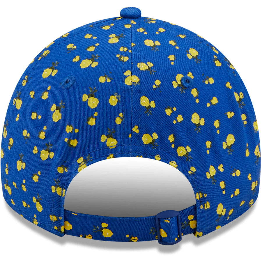 LOS ANGELES RAMS WOMEN'S FLORAL 9TWENTY ADJUSTABLE HAT - GOLD