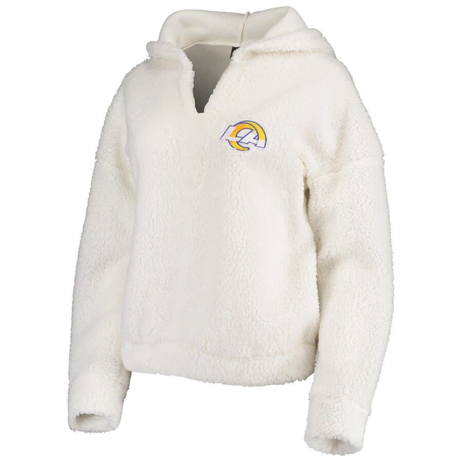 Los Angeles Rams Women's Fluffy Hoodie Sweatshirt 21 / S
