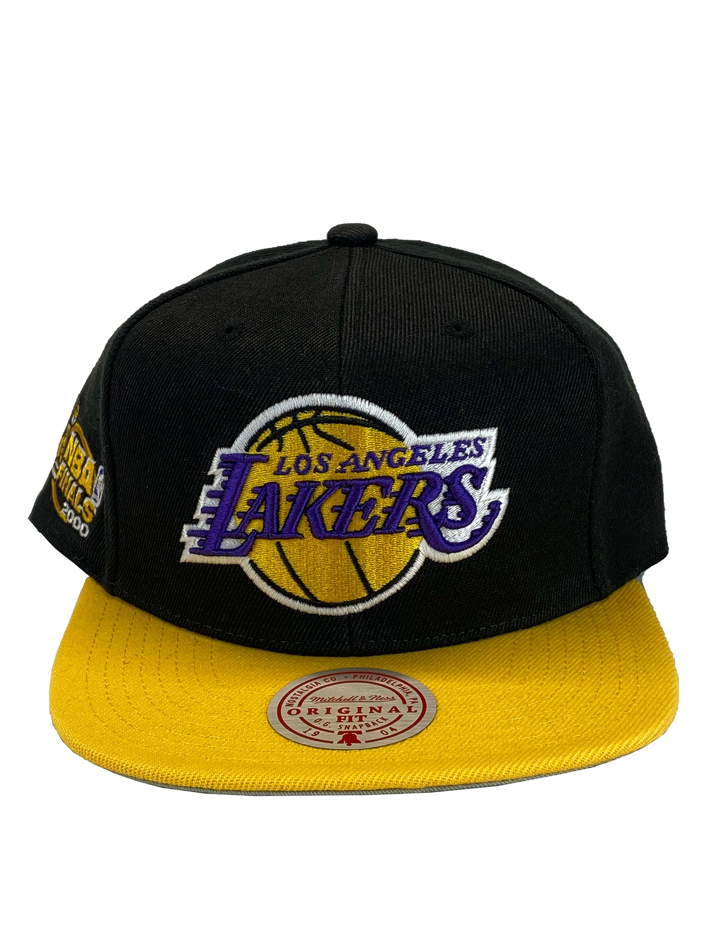 LOS ANGELS LAKERS 2000 FINALS PATCH SNAPBACK