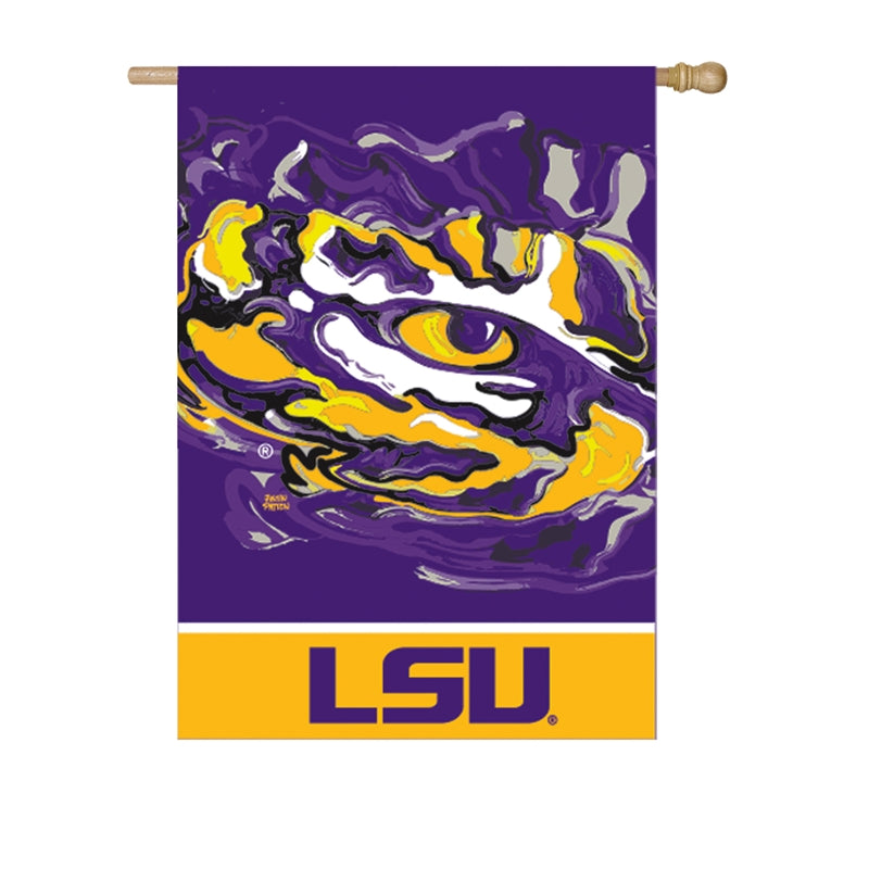 LSU TIGERS JUSTIN PATTEN BANDERA DE CASA DE ANTE