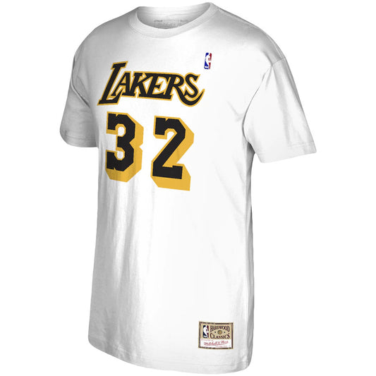 MAGIC JOHNSON RELOAD 1984-85 NAME NUMBER TEE