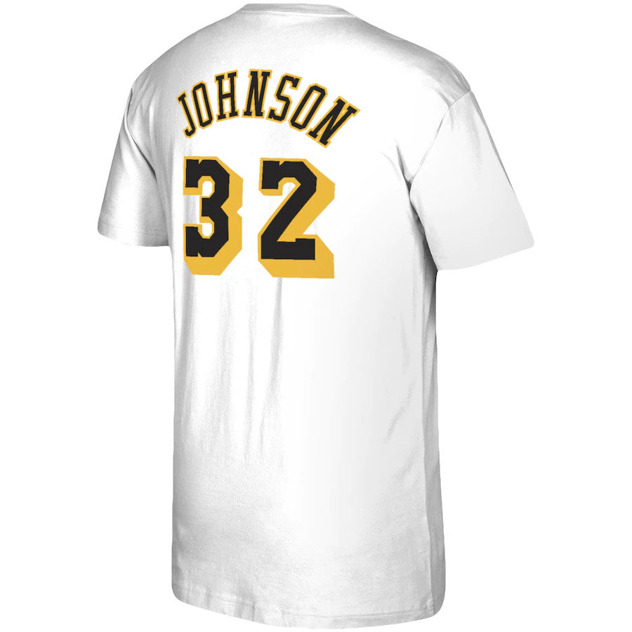 MAGIC JOHNSON RELOAD 1984-85 NAME NUMBER TEE