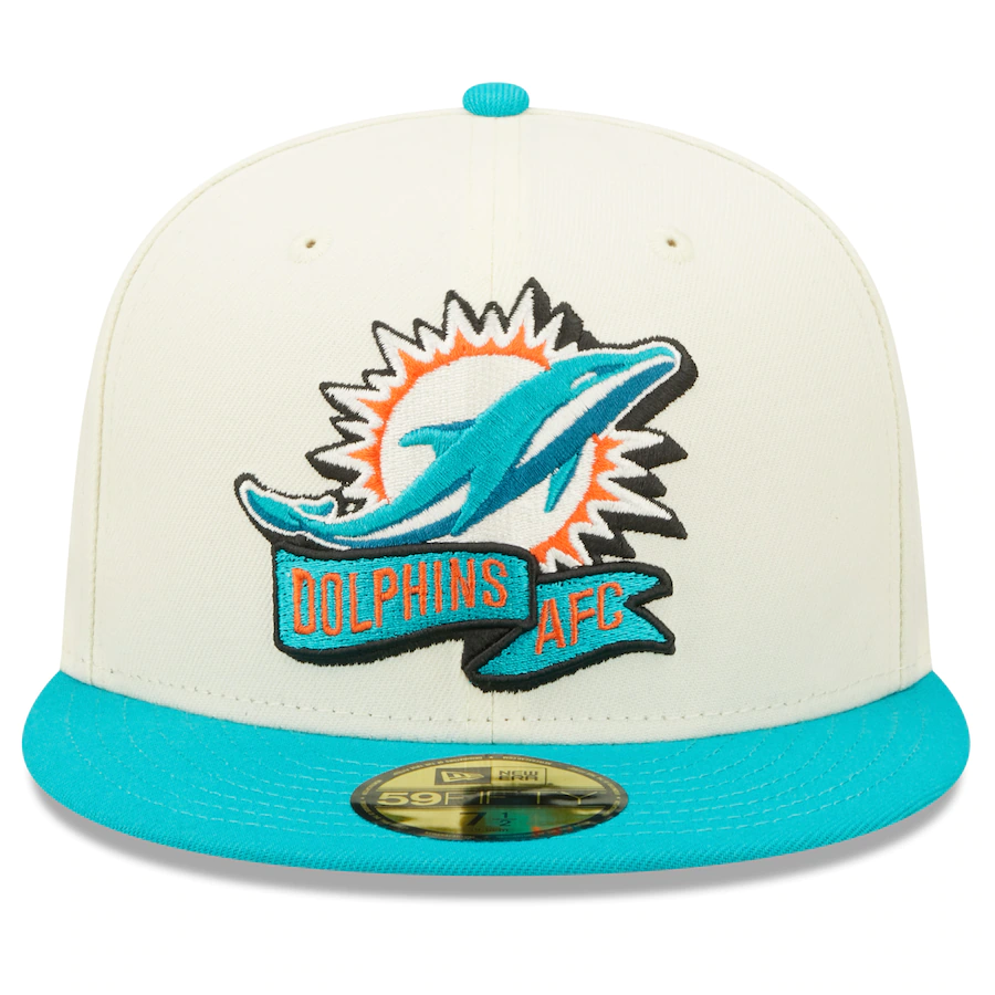 MIAMI DOLPHINS 2022 SIDELINE 59FIFTY FITTED HAT