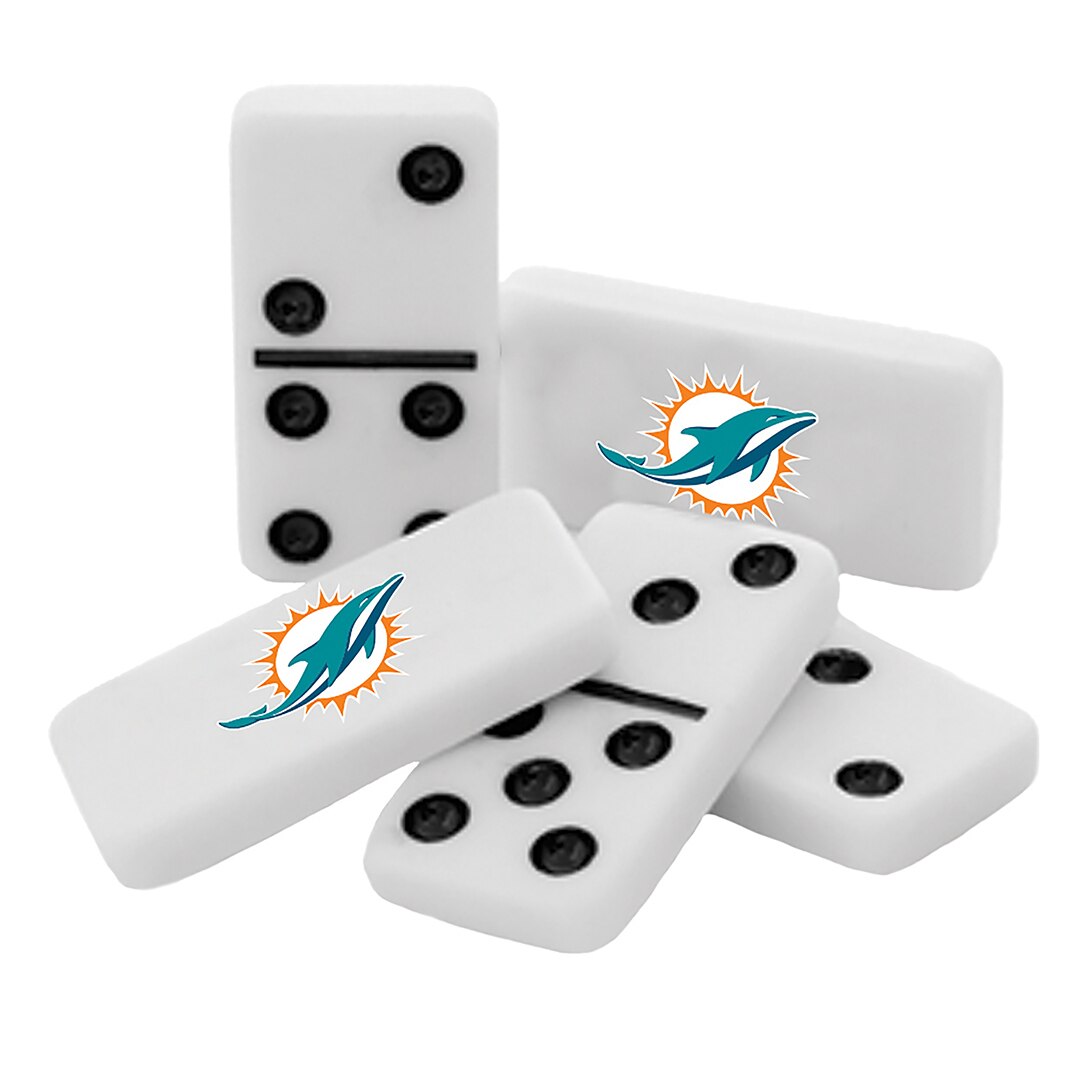 MIAMI DOLPHINS DOMINOES
