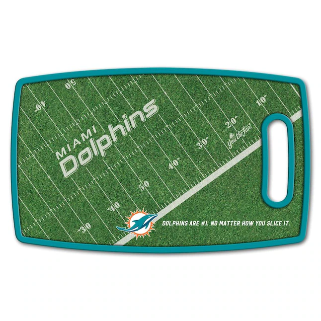 MIAMI DOLPHINS RETRO CUTTING BOARD