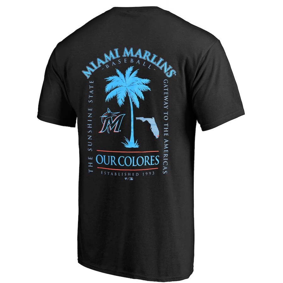 MIAMI MARLINS MEN'S ICONIC BRING IT ON T-SHIRT