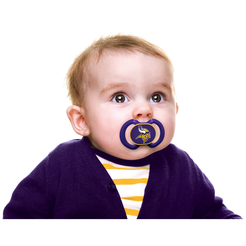 PACK DE 2 CHUPETES MINNESOTA VIKINGS