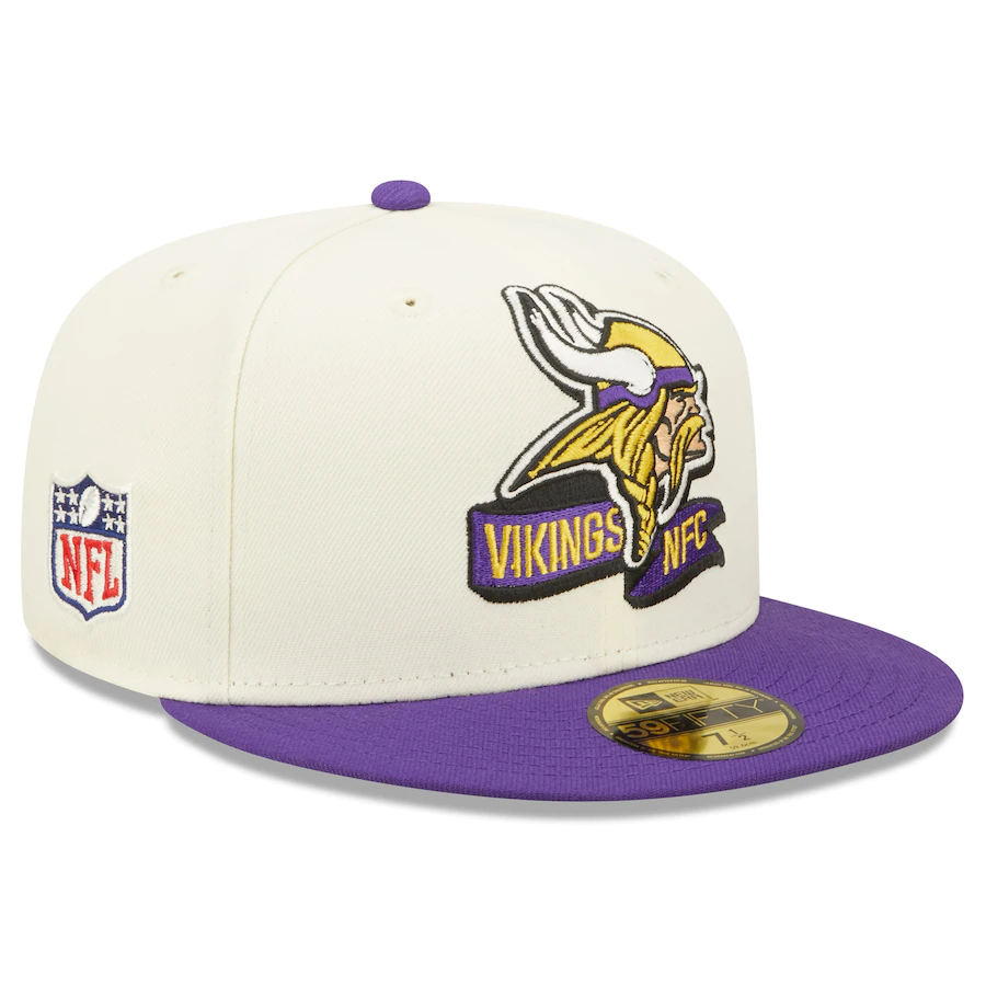 Minnesota Vikings 2022 Sideline 59FIFTY Fitted Hat 22 / 7 3/8
