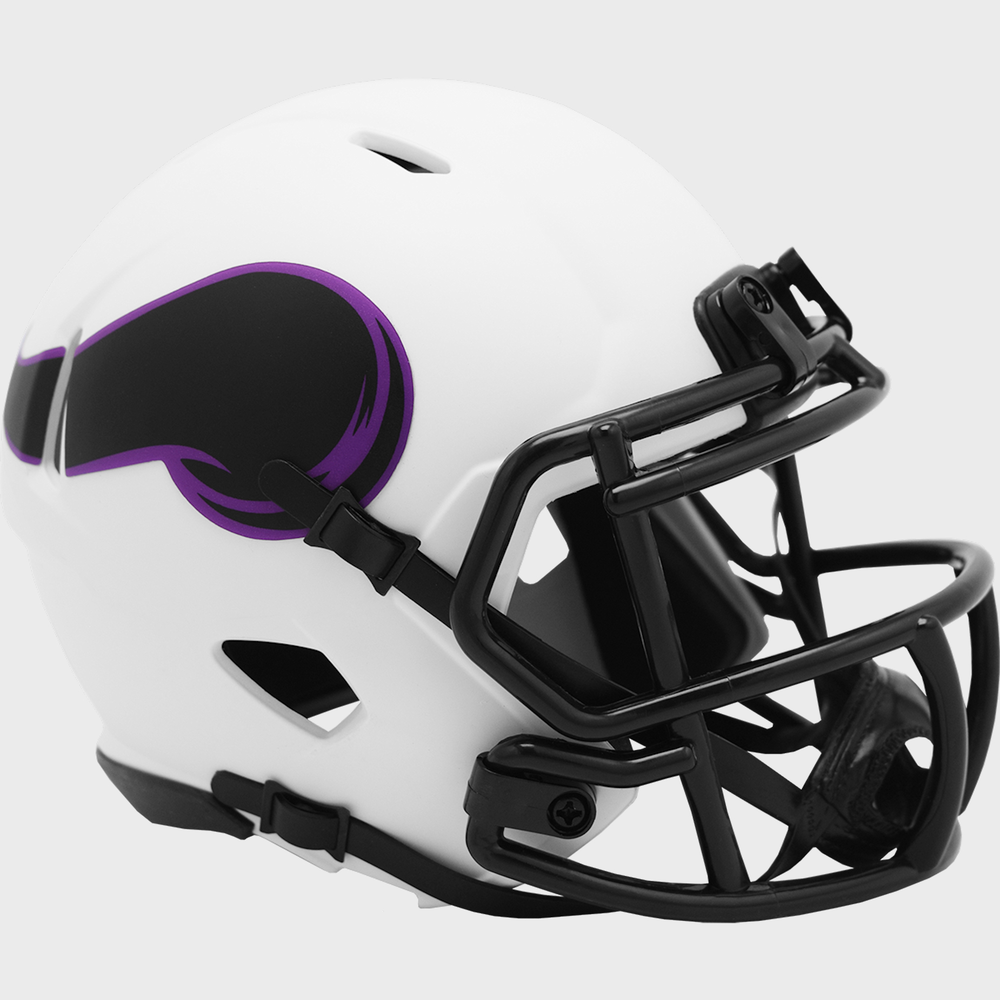 best place to find football helmets mn MINNESOTA VIKINGS LUNAR MINI SPEED HELMET – JR'S SPORTS