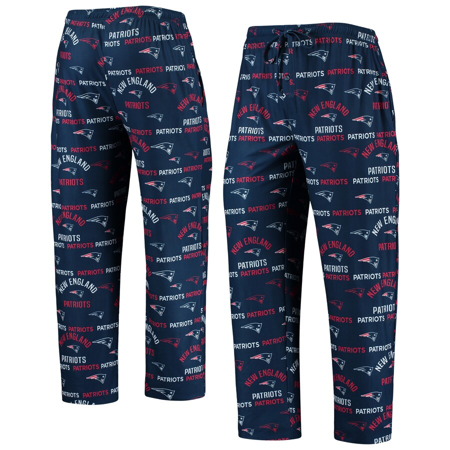 PANTALONES DE PIJAMA CON ESTAMPADO INSIGNIA DE LOS PATRIOTS DE NUEVA INGLATERRA