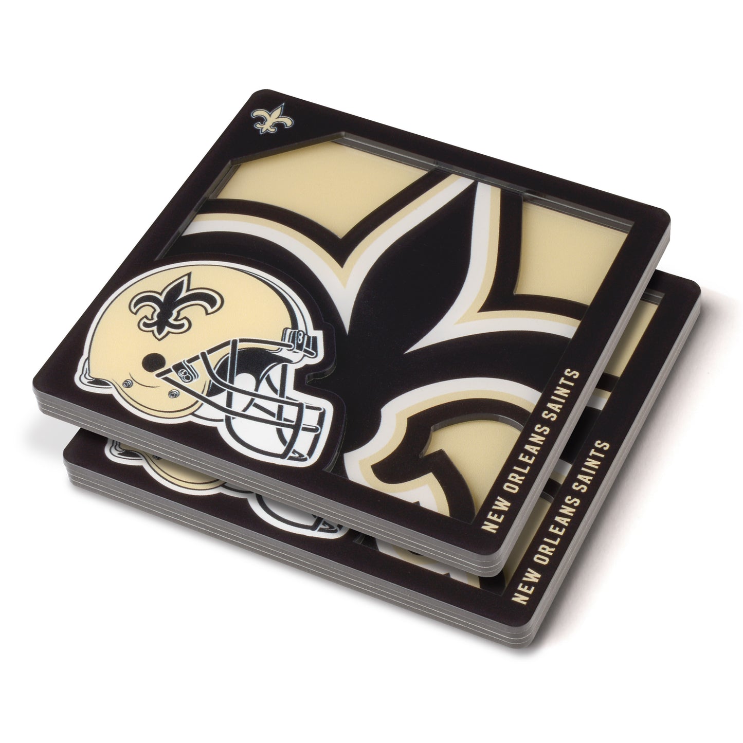 NEW ORLEANS SAINTS 3D COASTER