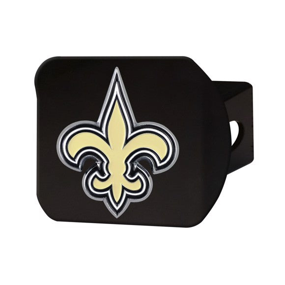 NEW ORLEANS SAINTS BLACK LOGO HITCH
