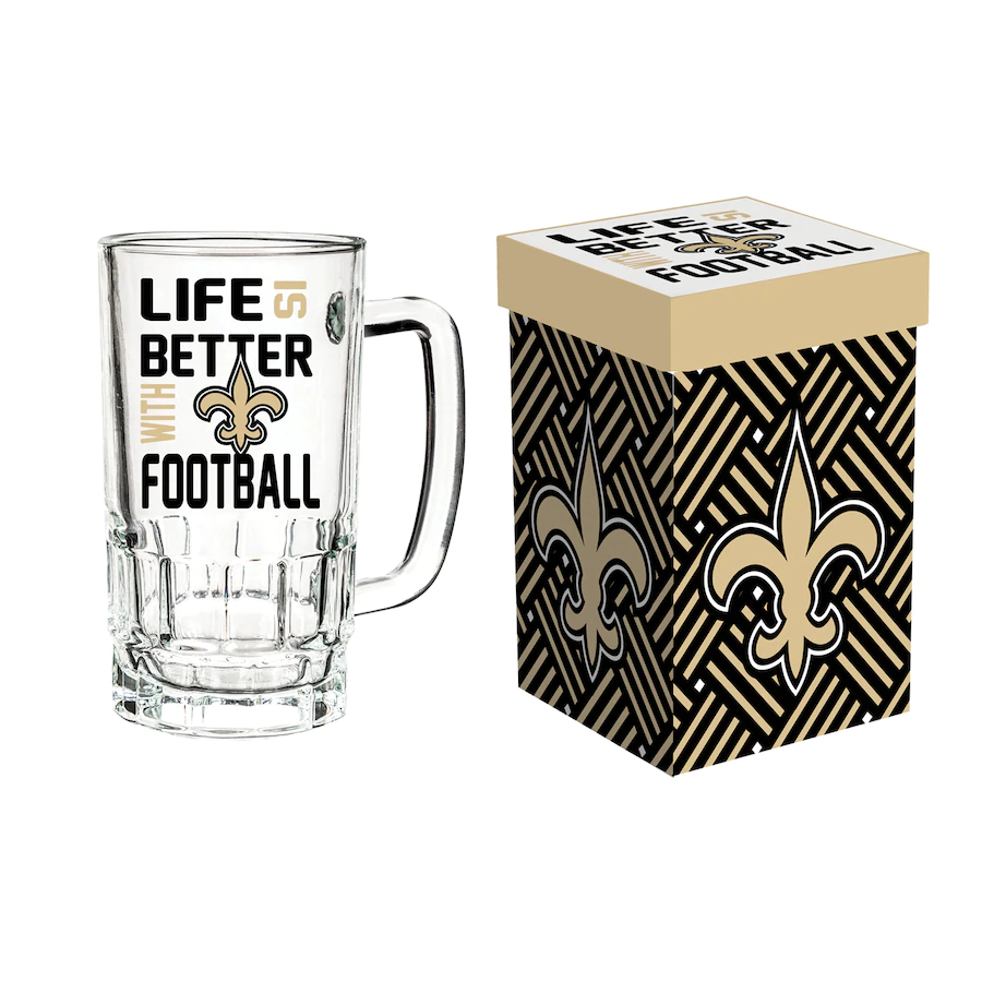 NEW ORLEANS SAINTS TANKARD CUP W/ BOX