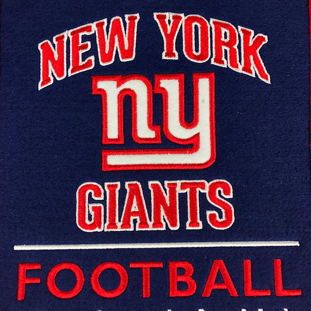 BANDERA DE LA EVOLUCIÓN DEL ESTADIO DE LOS GIGANTES DE NUEVA YORK