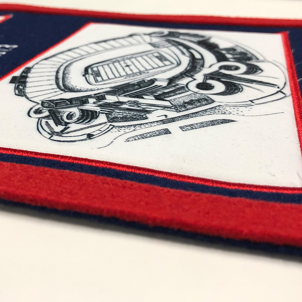 BANDERA DE LA EVOLUCIÓN DEL ESTADIO DE LOS GIGANTES DE NUEVA YORK