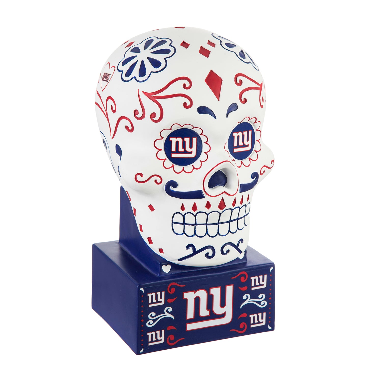 CABEZA DE CALAVERA DE AZÚCAR DE LOS GIGANTES DE NUEVA YORK