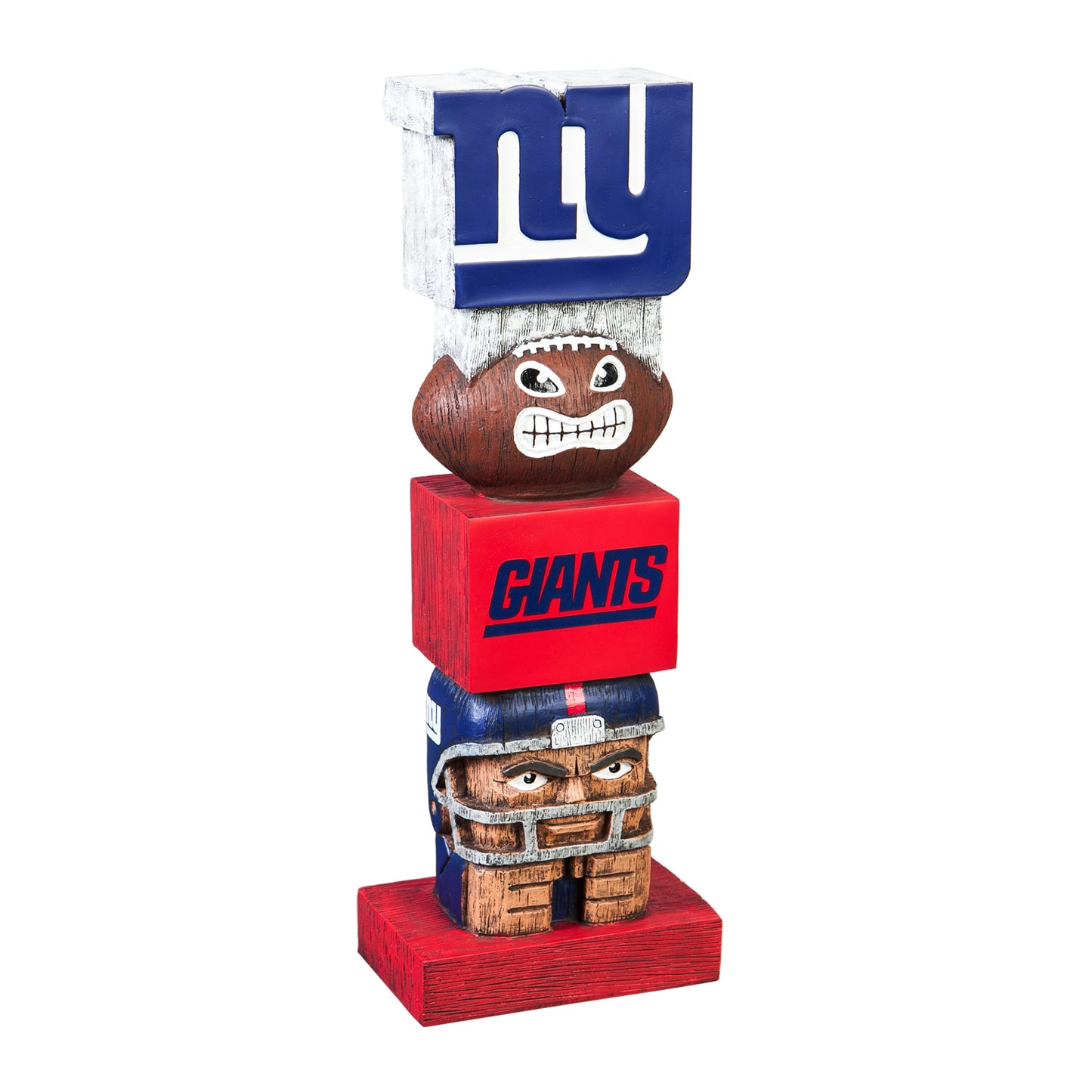 NEW YORK GIANTS GARDEN TIKI TOTEM STATUE