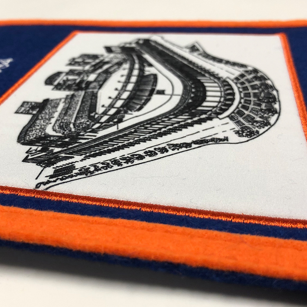 BANDERA DE LA EVOLUCIÓN DEL ESTADIO DE LOS METS DE NUEVA YORK