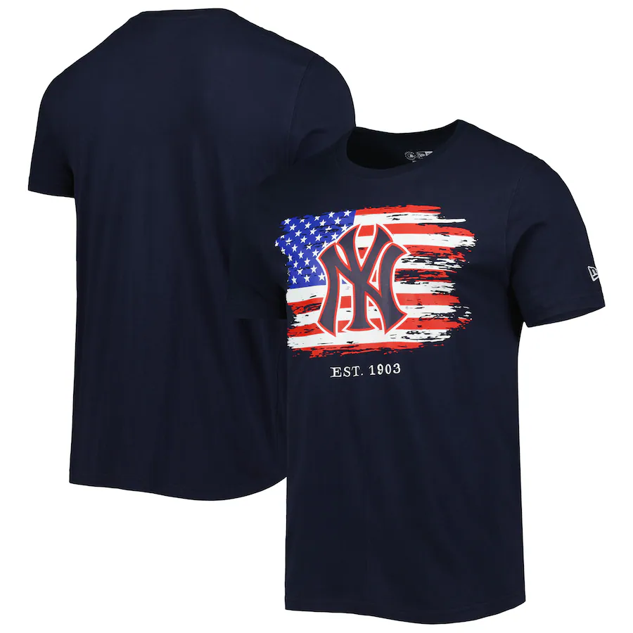 NEW YORK YANKEES MEN'S 2022 MLB 4TH OF JULY T-SHIRT – JR'S NEW YORK YANKEES MEN'S 2022 MLB 4TH OF JULY T-SHIRT – JR'S