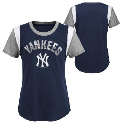 NEW YORK YANKEES GIRLS TOTALLY T-SHIRT – JR'S SPORTS