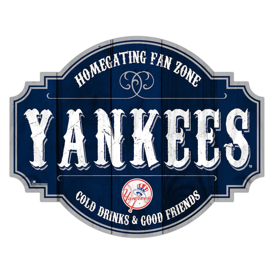 CARTEL DE LA TABERNA DE HOMEGATING DE LOS YANKEES DE NUEVA YORK