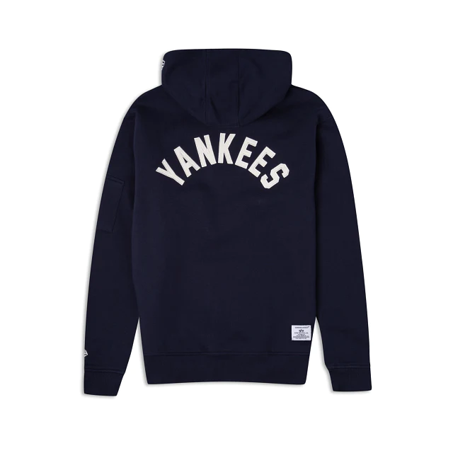 NEW YORK YANKEES MEN'S ALPHA INDUSTRIES HOODIE SWEATSHIRT