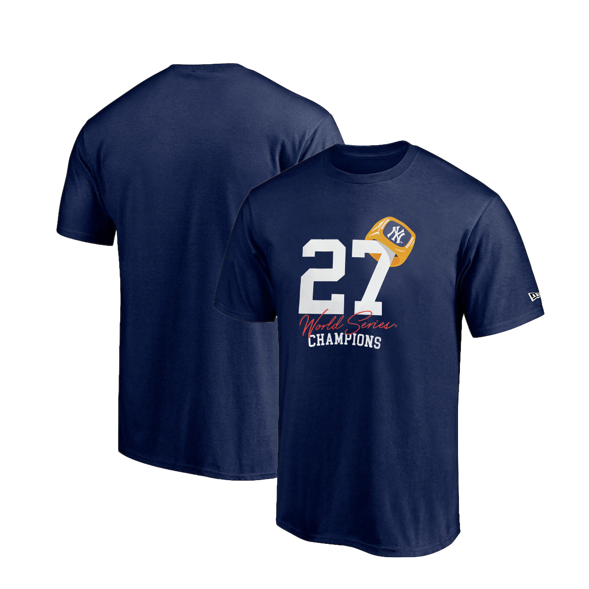 New York Yankees Men's Count The Rings T-Shirt 21 / XL