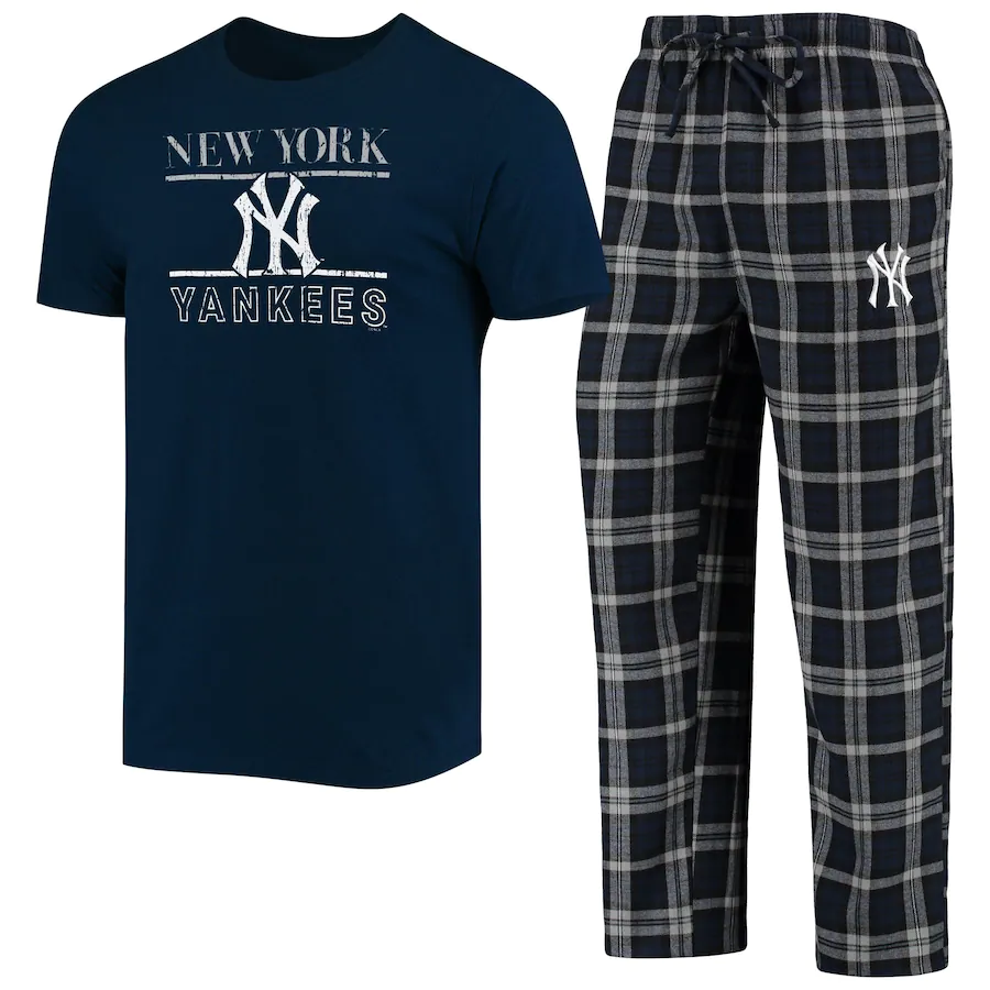 New York Yankees Men's Lodge Pajama Pant Set 22 / M