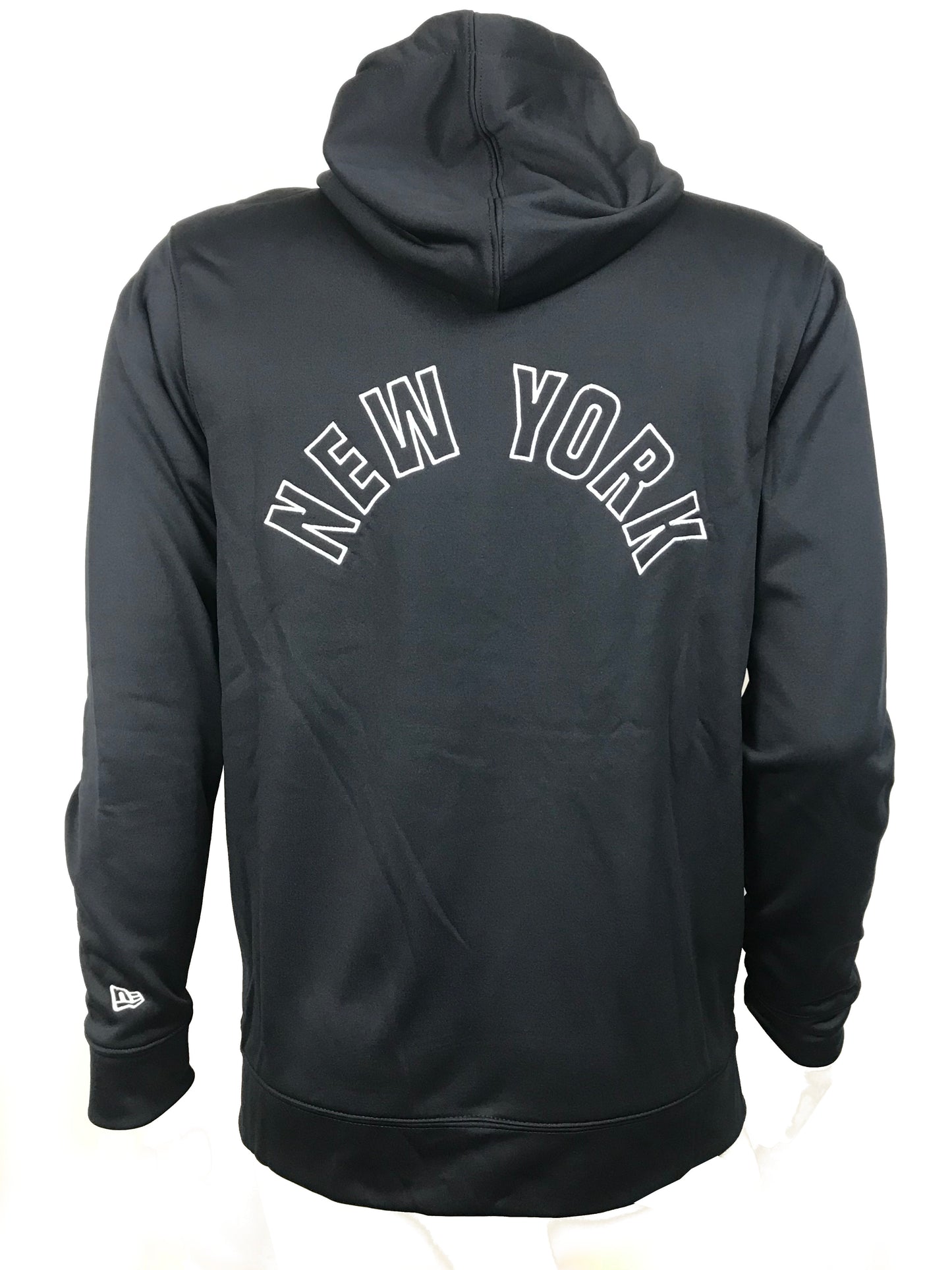 NEW YORK YANKEES MENS BACK ARCH NAME HOODIE SWEATSHIRT
