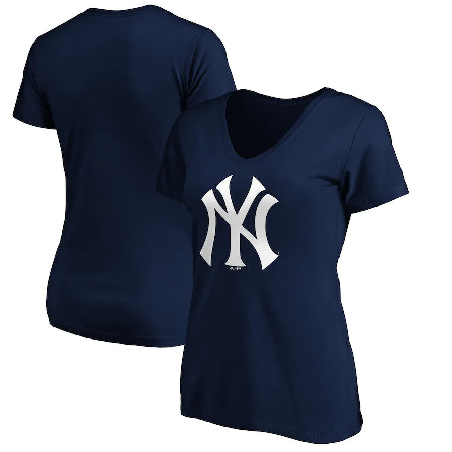NEW YORK YANKEES WOMEN'S OFFICIAL LOGO T-SHIRT