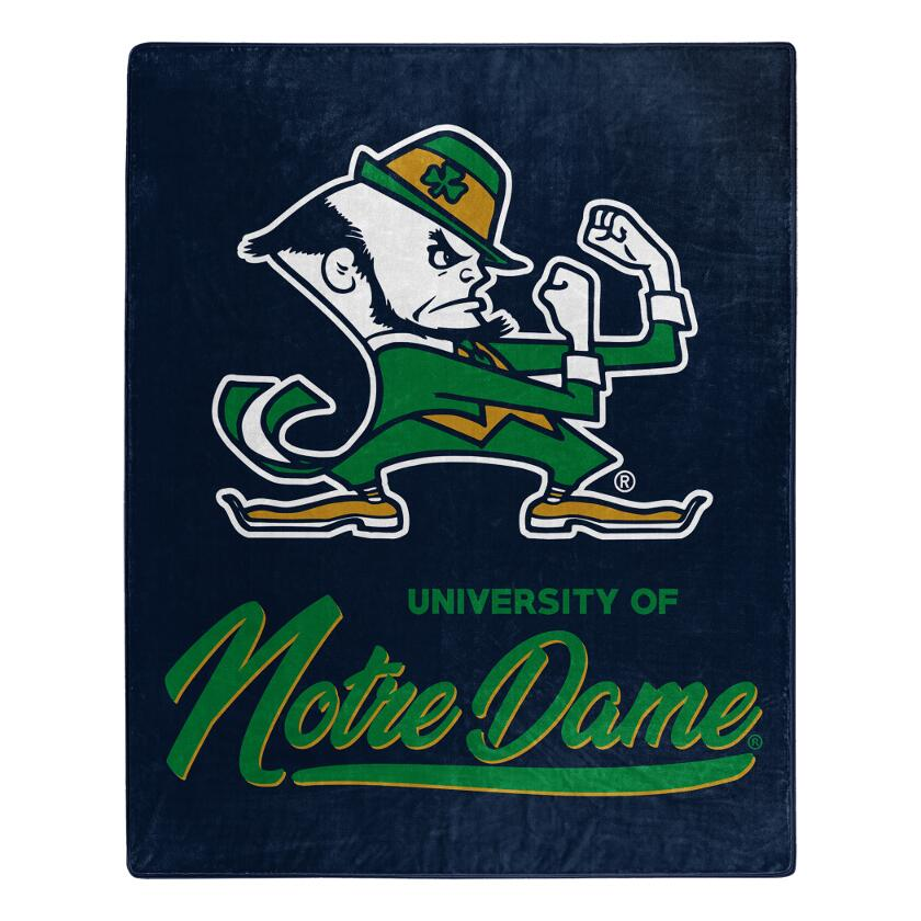 NOTRE DAME FIGHTING IRISH 50"X60" BLANKET