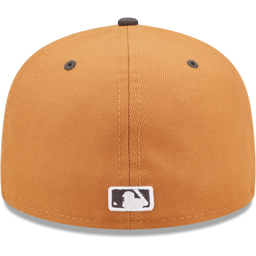 GORRA AJUSTADA 59FIFTY DEL PAQUETE DE COLOR DE 2 TONOS OAKLAND ATHLETICS - MARRÓN/CARBÓN