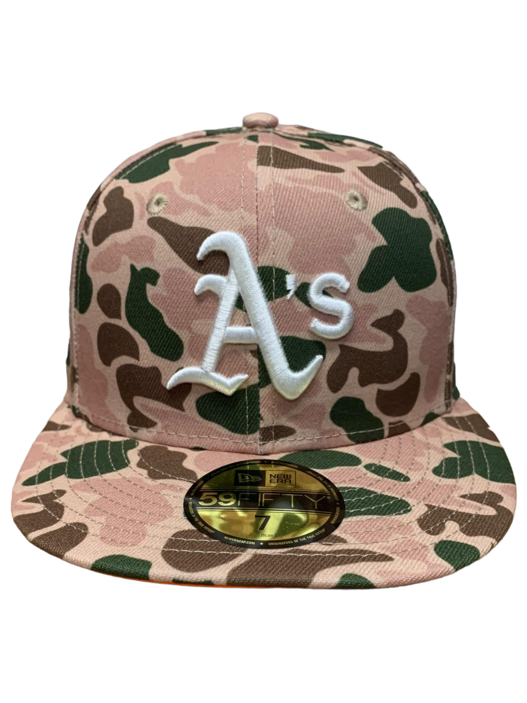 OAKLAND ATHLETICS DUCK CAMO 59FIFTY FITTED HAT – JR'S SPORTS