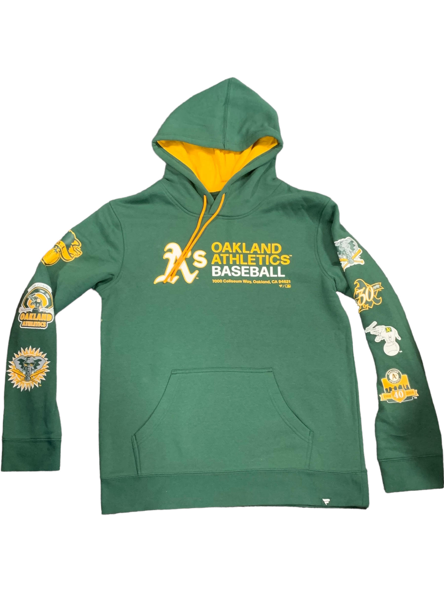Fanatics Oakland Athletics Men's Extra Innings Hoodie Sweatshirt 23 / XL