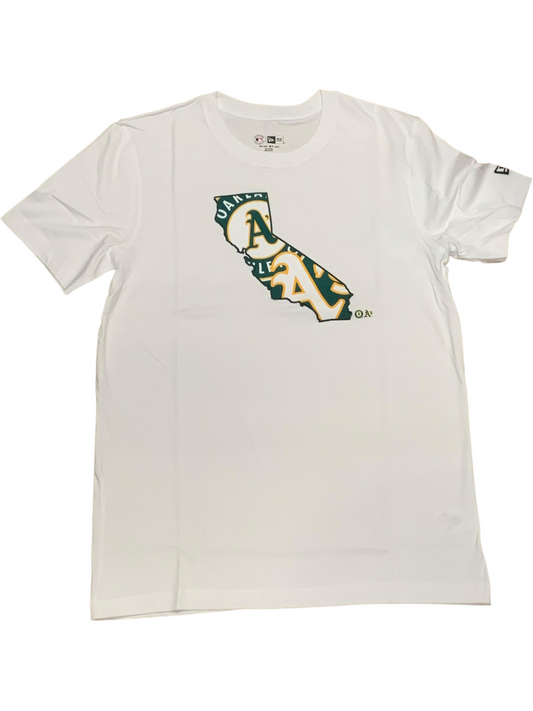 LOGOTIPO DE OAKLAND A'S PARA HOMBRE EN CAMISETA ESTATAL