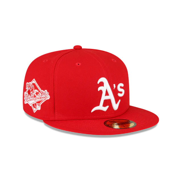 Red shop a's hat