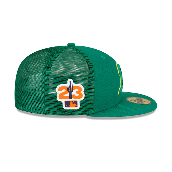 OAKLAND ATHLETICS 2023 ENTRENAMIENTO DE PRIMAVERA 59FIFTY GORRO AJUSTADO