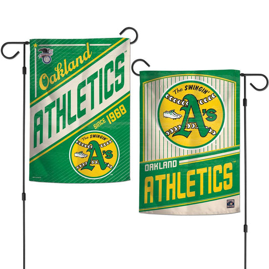BANDERA DE JARDÍN DE OAKLAND ATHLETICS COOPERSTOWN