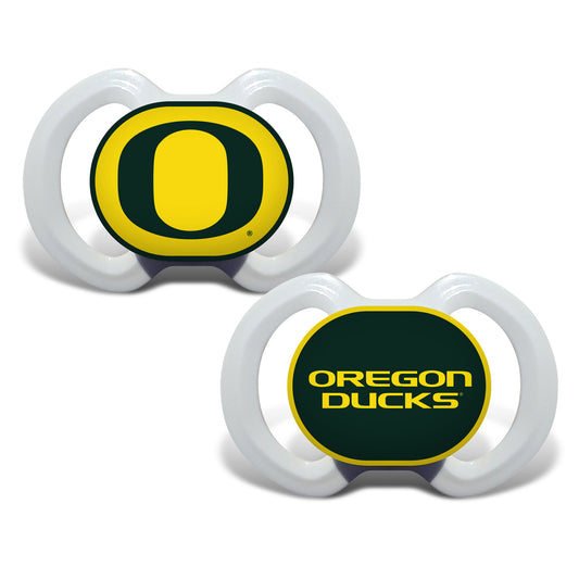 OREGON DUCKS 2-PACK PACIFIERS