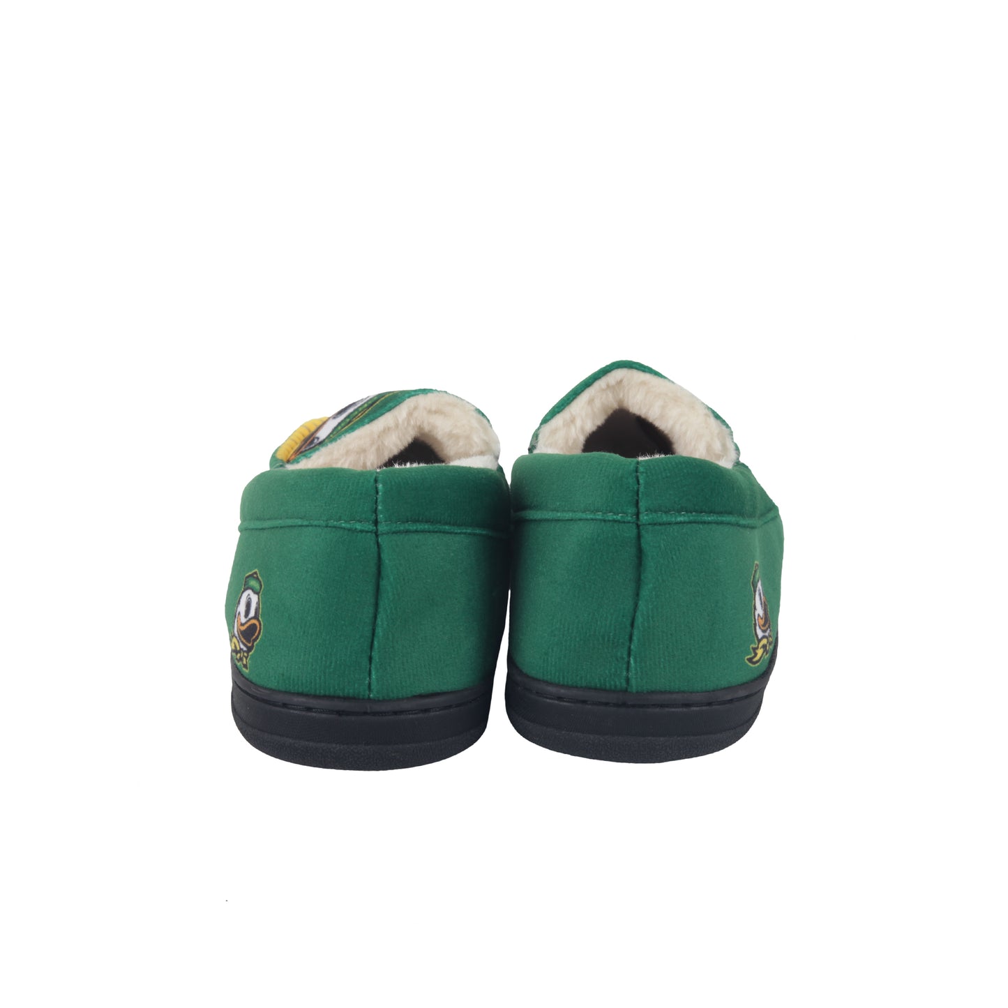 OREGON DUCKS MEN'S COLOR BLOCK MOCCASINS