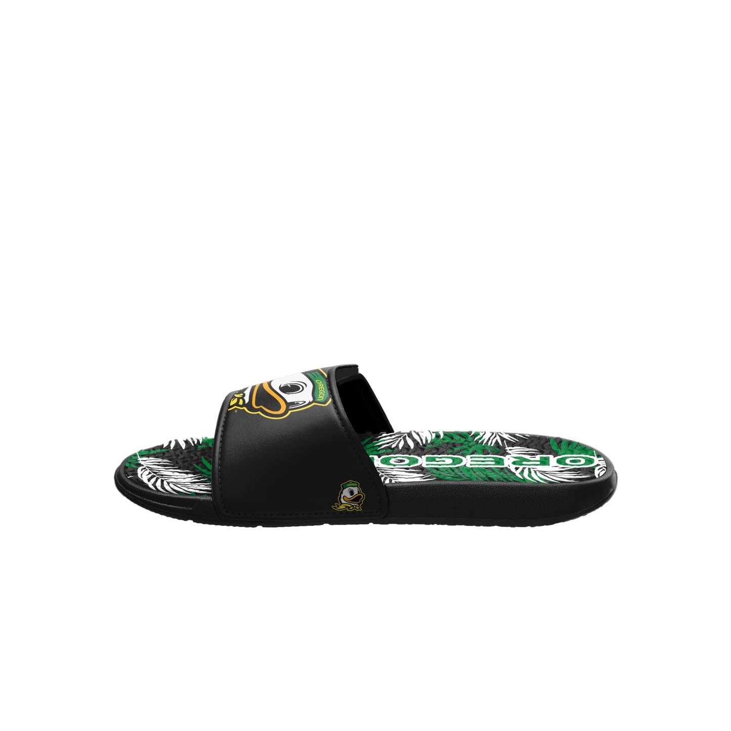 OREGON DUCKS MEN'S FLORAL GEL SLIDES