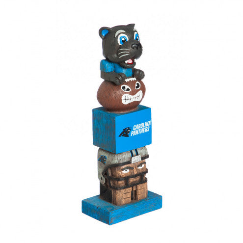 CAROLINA PANTHERS GARDEN TIKI TOTEM STATUE