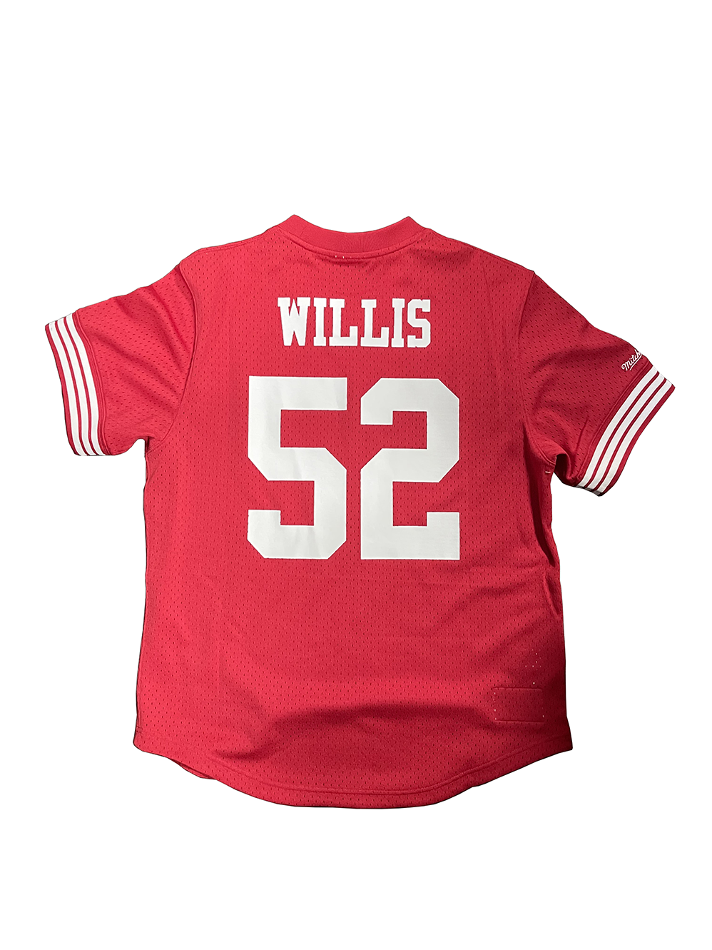 JERSEY DE MALLA CON NOMBRE Y NÚMERO DE PATRICK WILLIS PARA HOMBRE