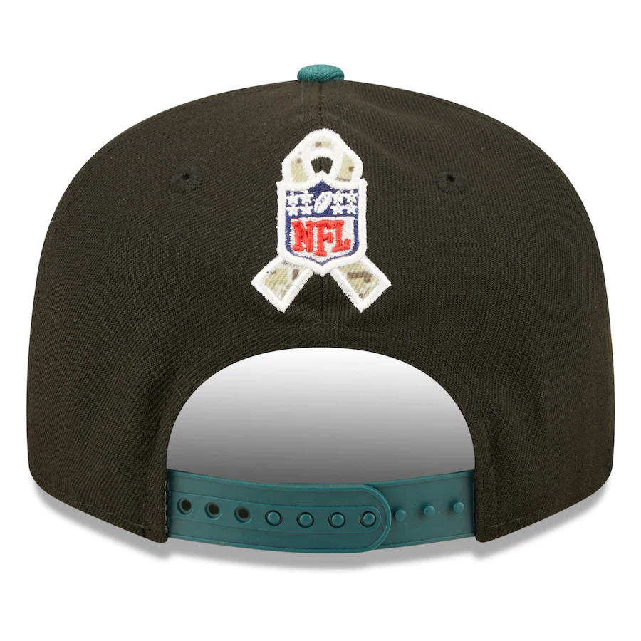 PHILADELPHIA EAGLES 2022 SALUTE TO SERVICE 9FIFTY SNAPBACK HAT