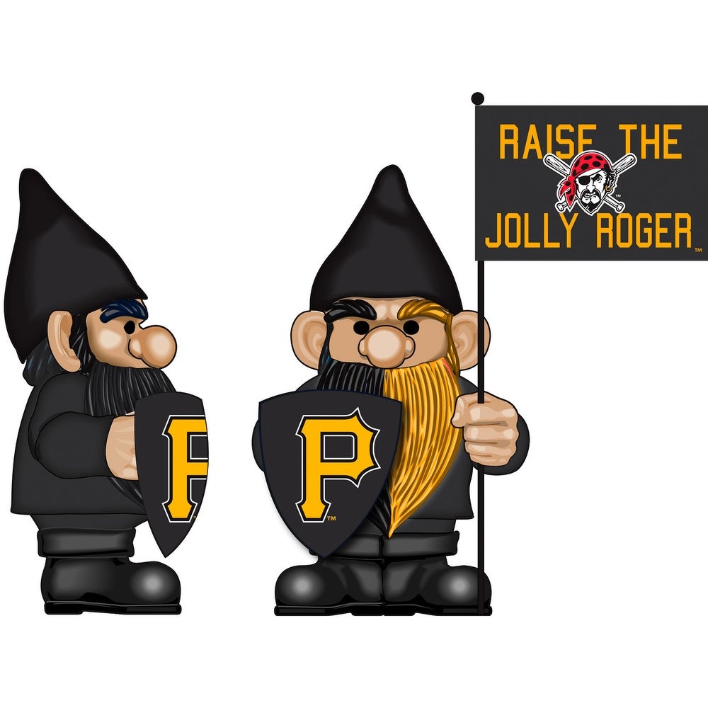 PITTSBURGH PIRATES FLAG HOLDER GNOME